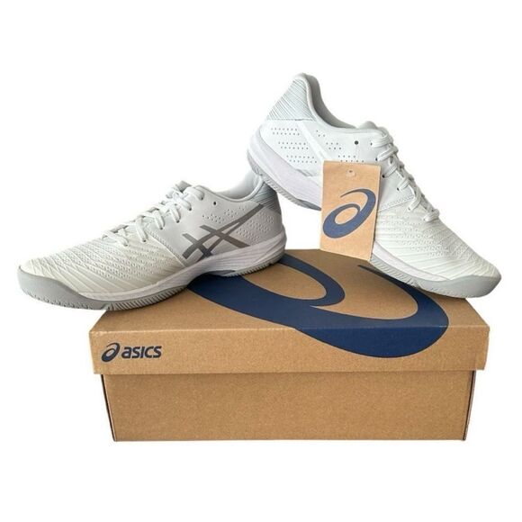 Asics Solution Swift FF Running White Pure Silver Color Women’s Running shoes 10 - Picture 1 of 11